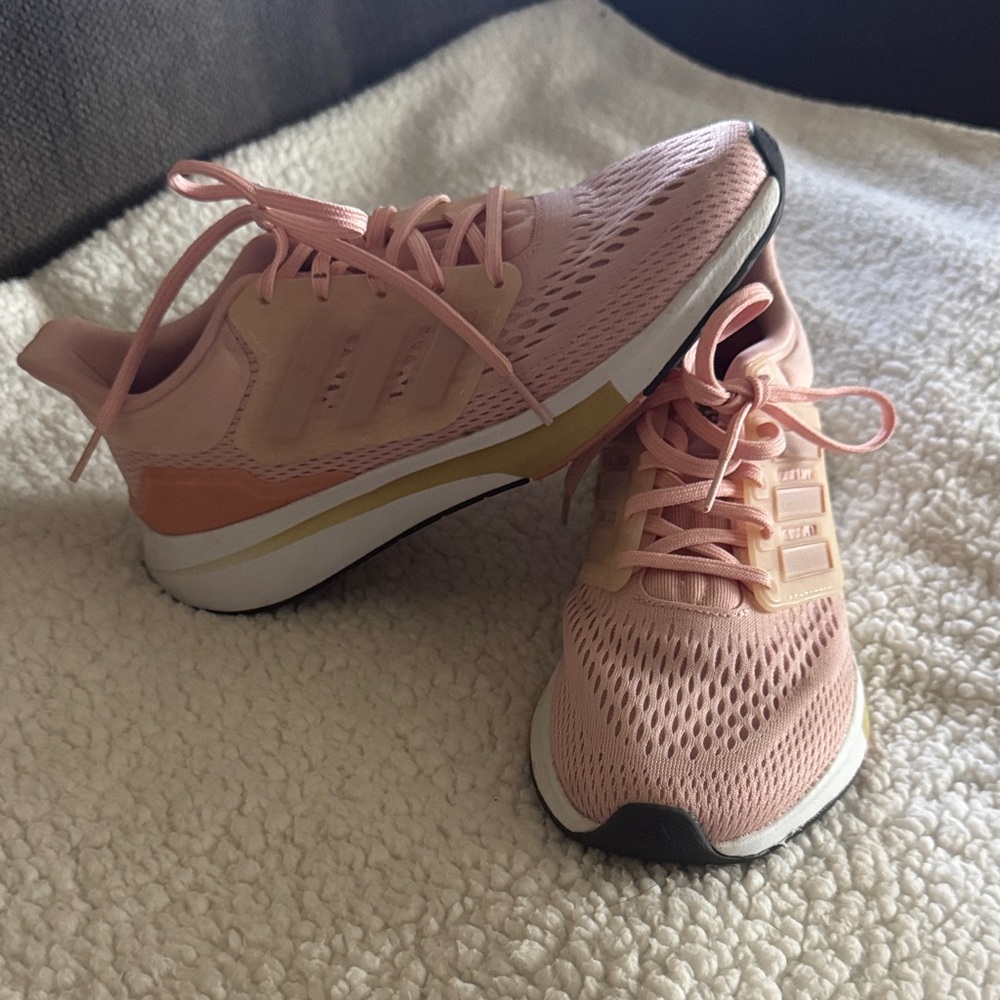 adidas Pink and Peach Women's Athletic Sneakers